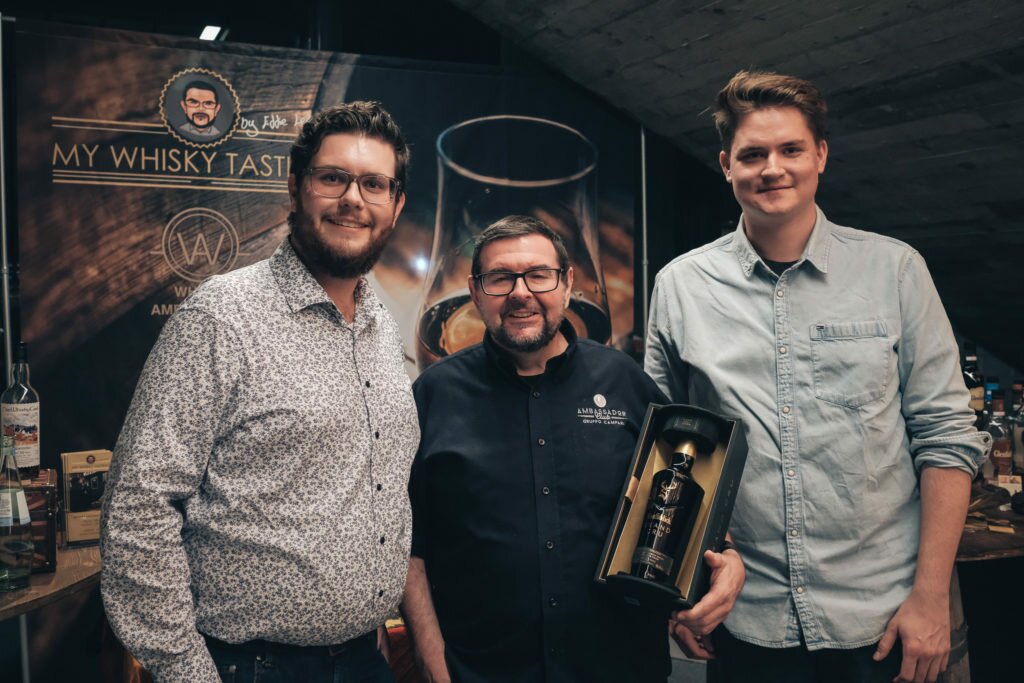 Eddie Lederer auf dem Whiskysalon